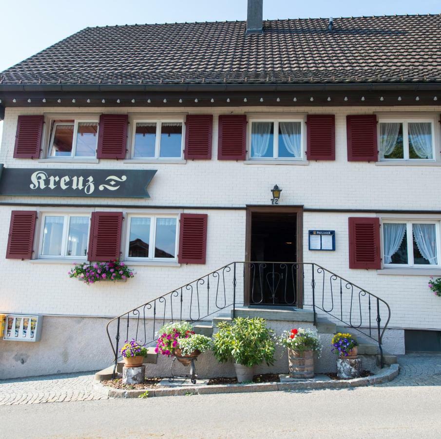 Gasthof Kreuz Bildstein Buitenkant foto